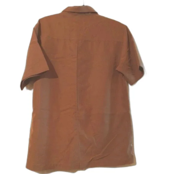 O'Neil Men's Dress Shirt Brown  Size M - Picture 6 of 13